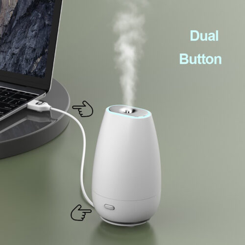 Portable USB Car Diffuser▕ Double Switch White - Image 5