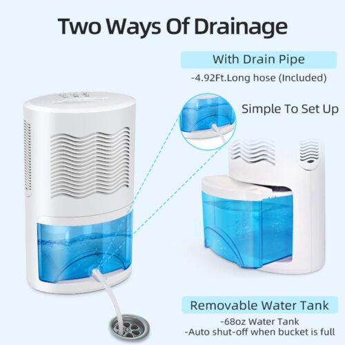 2L Dehumidifier For Home ▕ Upgraded White - Image 6