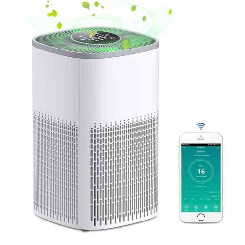 Smart Home Air Purifier With Whtie Noise