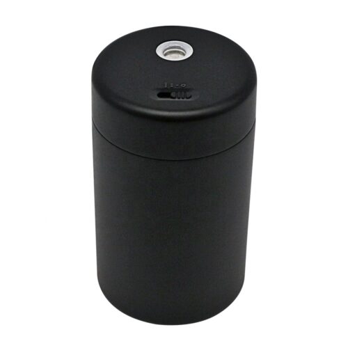 Mini Car Waterless Essential Oil Diffuser AA Battery Powered Black