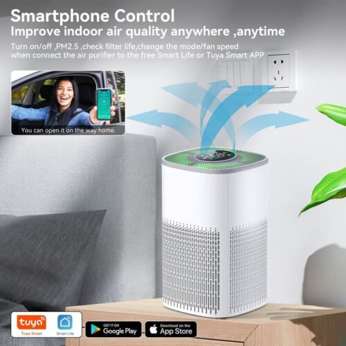 Smart Home Air Purifier With Whtie Noise - Image 6