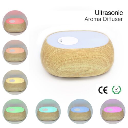 Sea Cloud Aroma Diffuser Remote Control Humidifier | Light Wood - Image 8