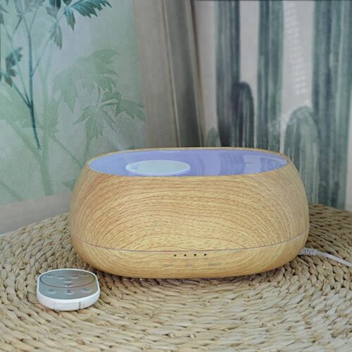 Sea Cloud Aroma Diffuser Remote Control Humidifier | Light Wood - Image 4