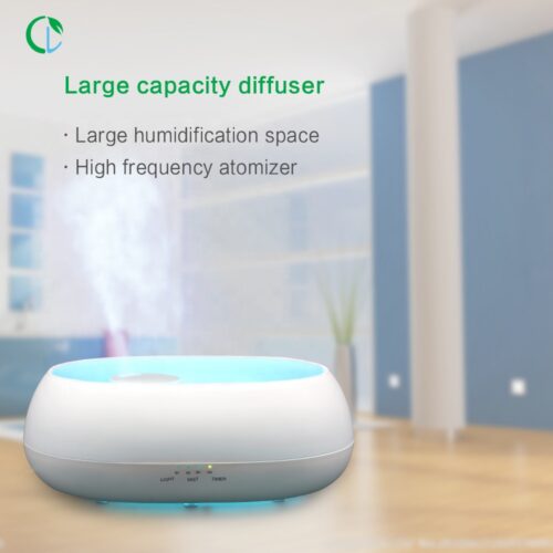 1L Ultrasonic Essential Oil Diffuser Remote Control - Image 3