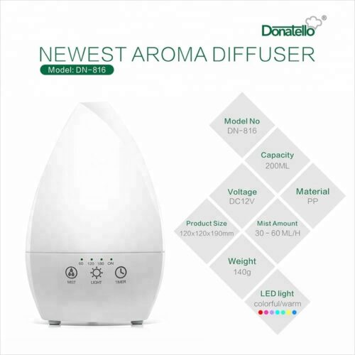 200ml Essential Oil Diffuser - Image 8