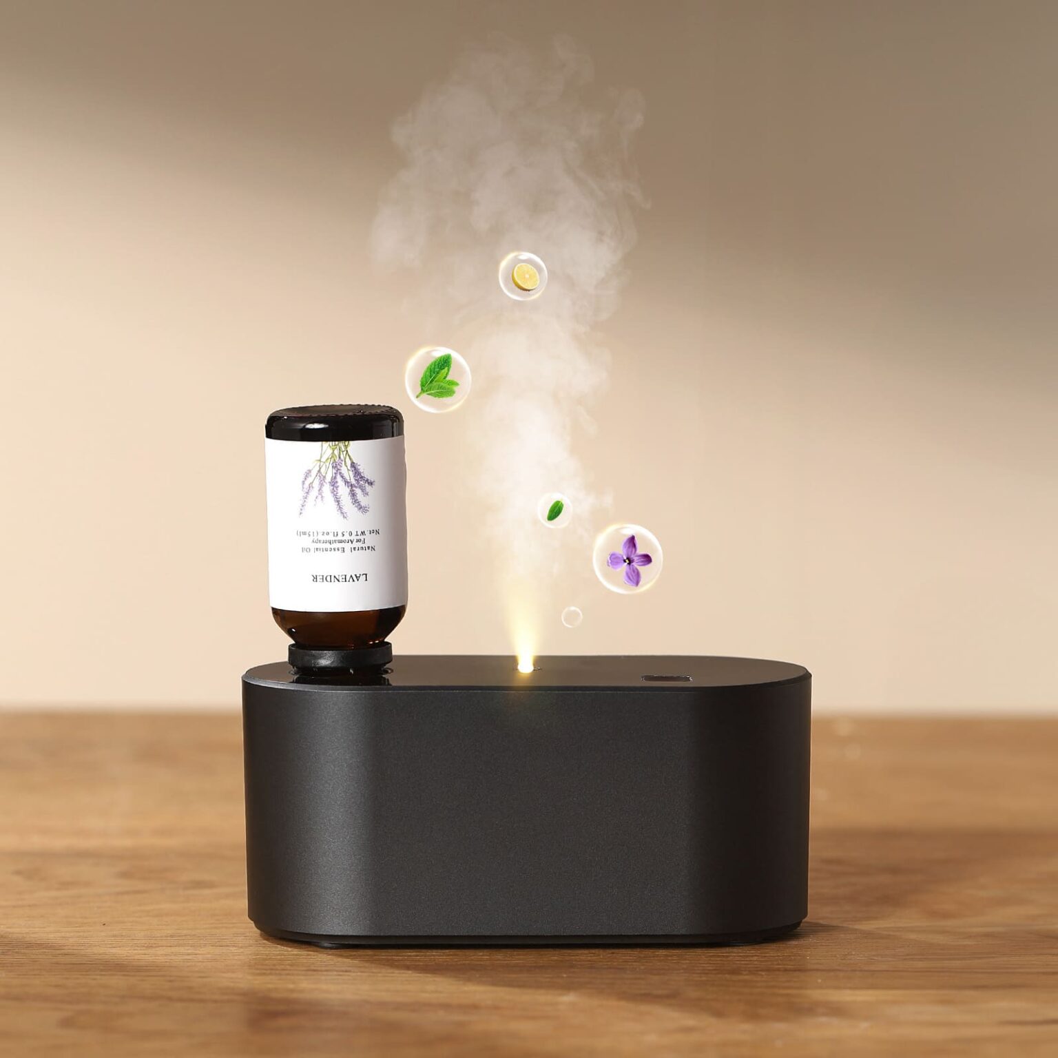 Waterless Diffuser Scent Machine For Home | USB Version Black