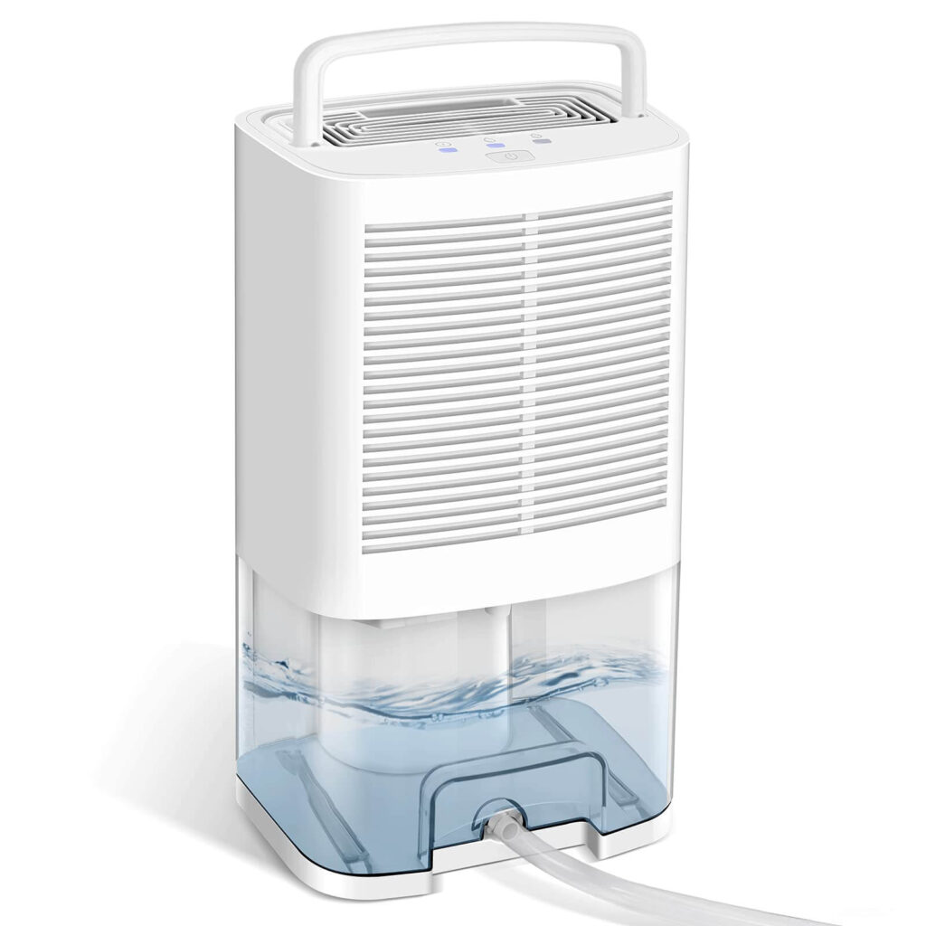 Small Home Dehumidifier Ultraquiet Peltier Technology