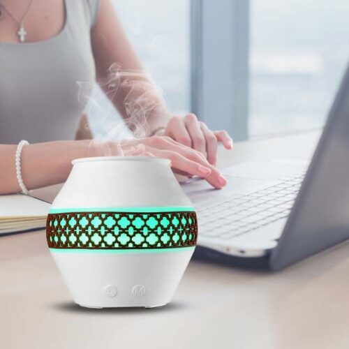 120ml Portable Cool Mist Air Humidifier | White - Image 7